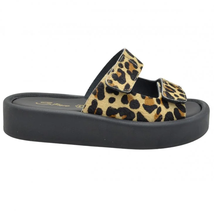Φωτογραφία προϊόντος: Spiero COMFORT E101-003 ΜΑΥΡΟ ΔΕΡΜΑ-LEOPARD PONY