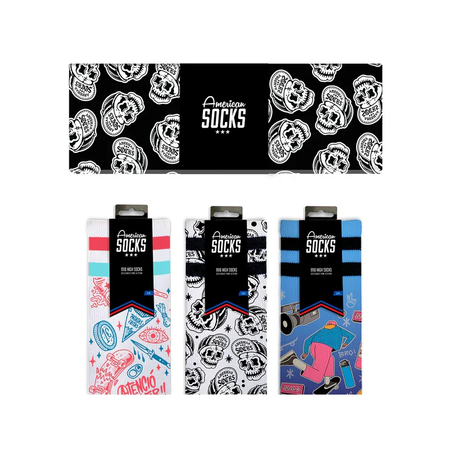 Φωτογραφία προϊόντος: AMERICAN SOCKS Signature Skater Gift Box