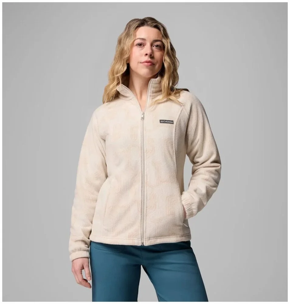 Φωτογραφία προϊόντος: Ζακέτα Fleece Columbia Γυναικεία Benton Springs Printed Dark Stone Flowfalls - 2021771-276