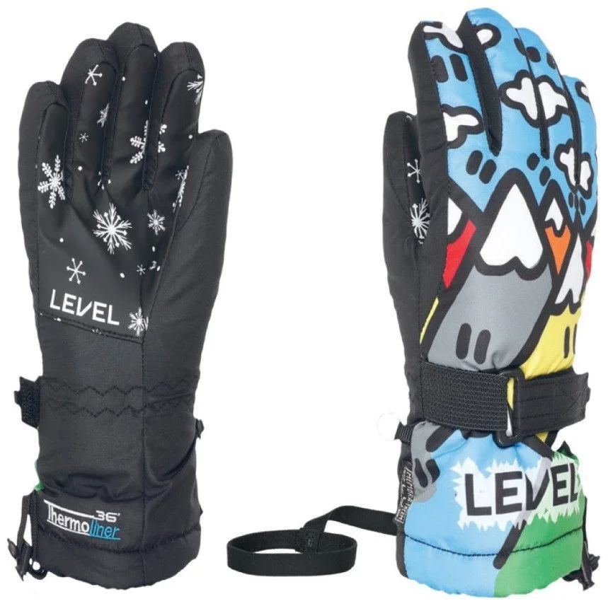 Φωτογραφία προϊόντος: Γάντια Σκι Level Παιδικά Junior Glove PK Rainbow - 4153JG-39