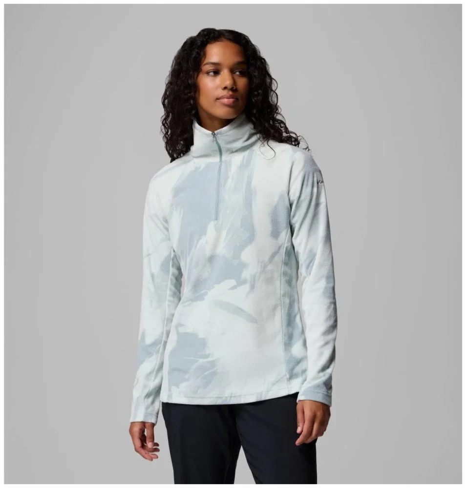 Φωτογραφία προϊόντος: Μπλούζα Fleece Columbia Γυναικεία Glacial IV Print 1/2 Zip Crushed Blue/Snowflight Tonal - 1802161-461
