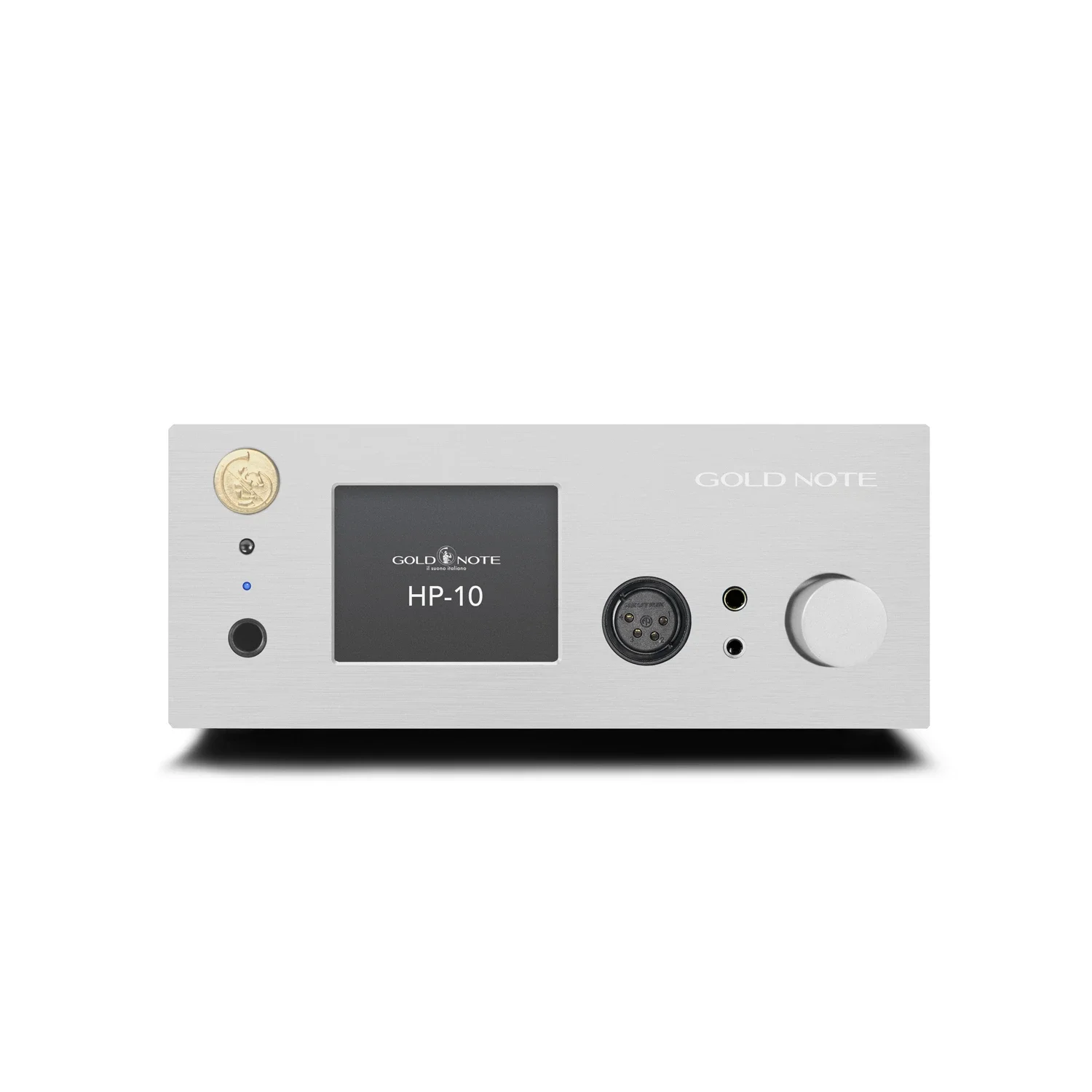 Φωτογραφία προϊόντος: Gold Note HP-10 Deluxe | High-End Headphone Amplifier Silver