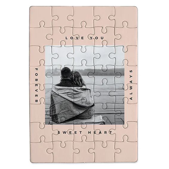 Φωτογραφία προϊόντος: OEM Puzzle Love you always and forever ! Κάθετο A4