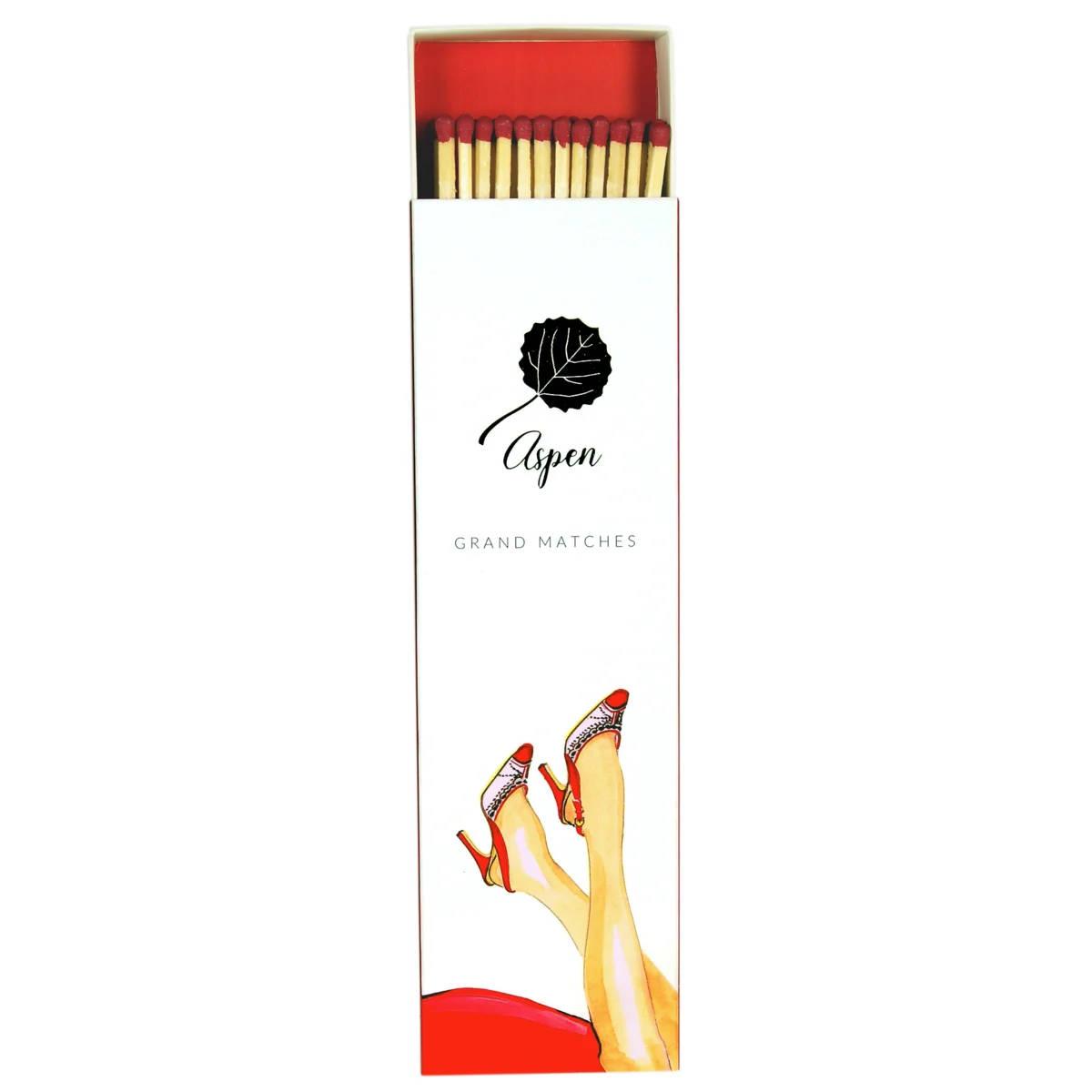 Φωτογραφία προϊόντος: Aspen MADEMOISELLE Luxury Extra Long matches Πολυτελή Μεγάλα Αρωματικά σπίρτα 40 τεμάχια 19,5cm