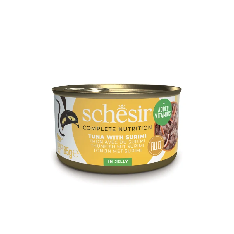 Φωτογραφία προϊόντος: Schesir Cat Jelly Τόνο με Σουρίμι 85gr