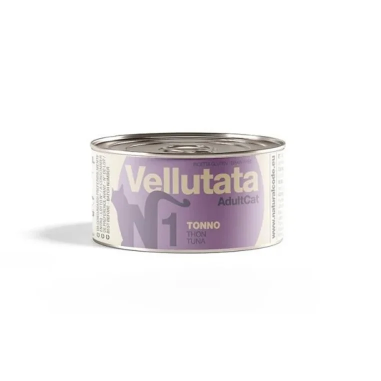 Φωτογραφία προϊόντος: Natural Code Κονσέρβα Γάτας Velloutata με Τόνο 85gr
