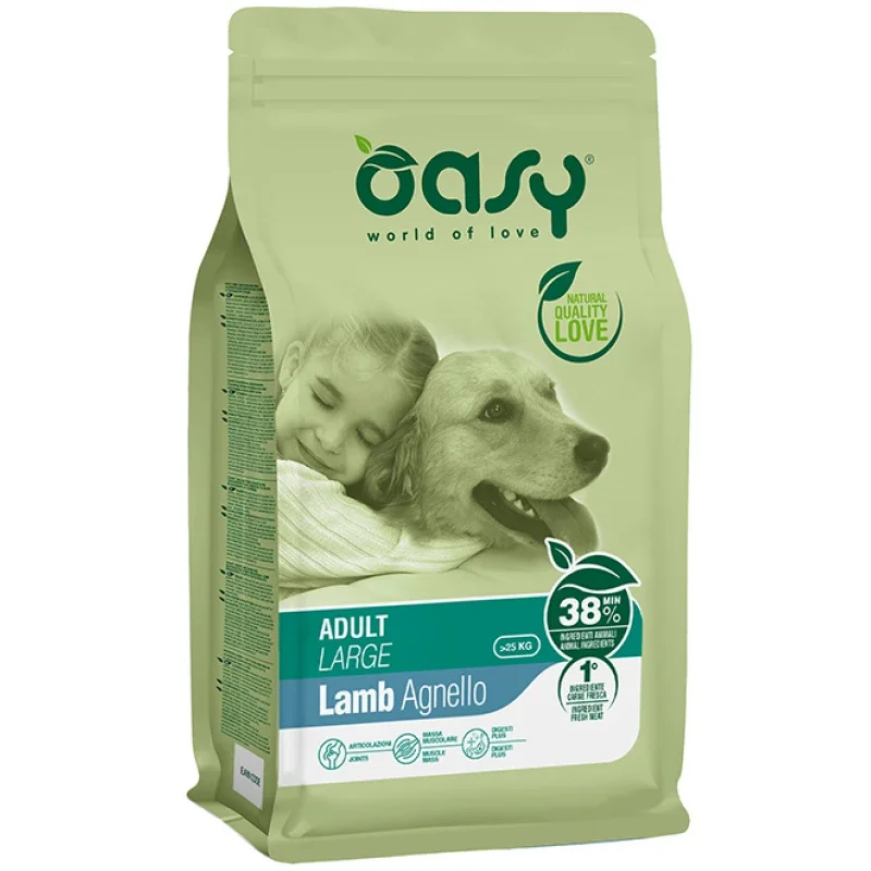 Φωτογραφία προϊόντος: Oasy Dog Adult Large Sensitive Lamb 12kg