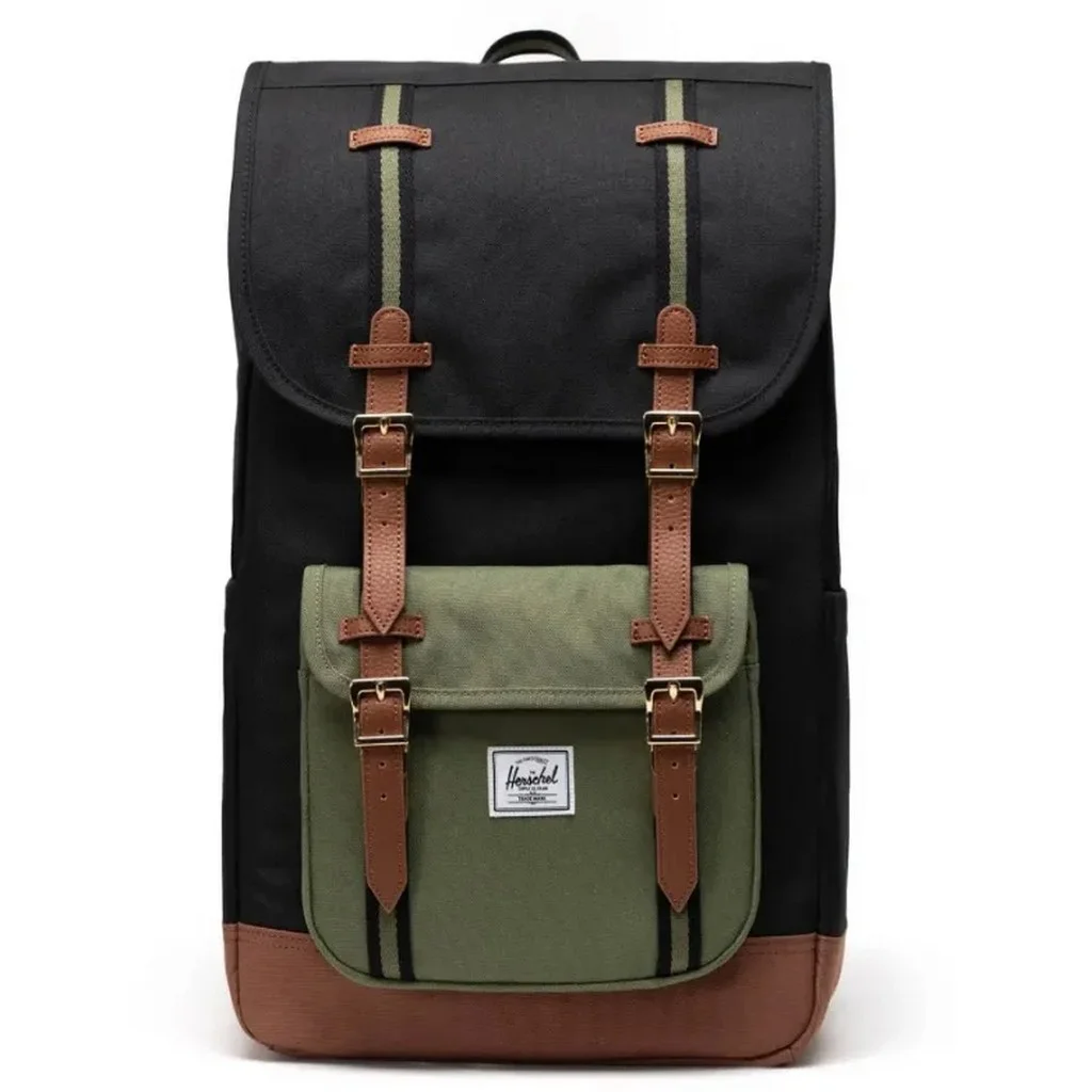 Φωτογραφία προϊόντος: Herschel Little America backpack (blk/four leaf/brown)