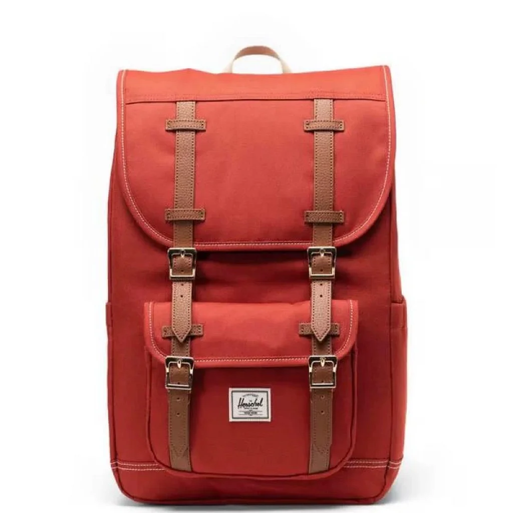 Φωτογραφία προϊόντος: Herschel Little America Mid backpack (red ochre/white stitch)