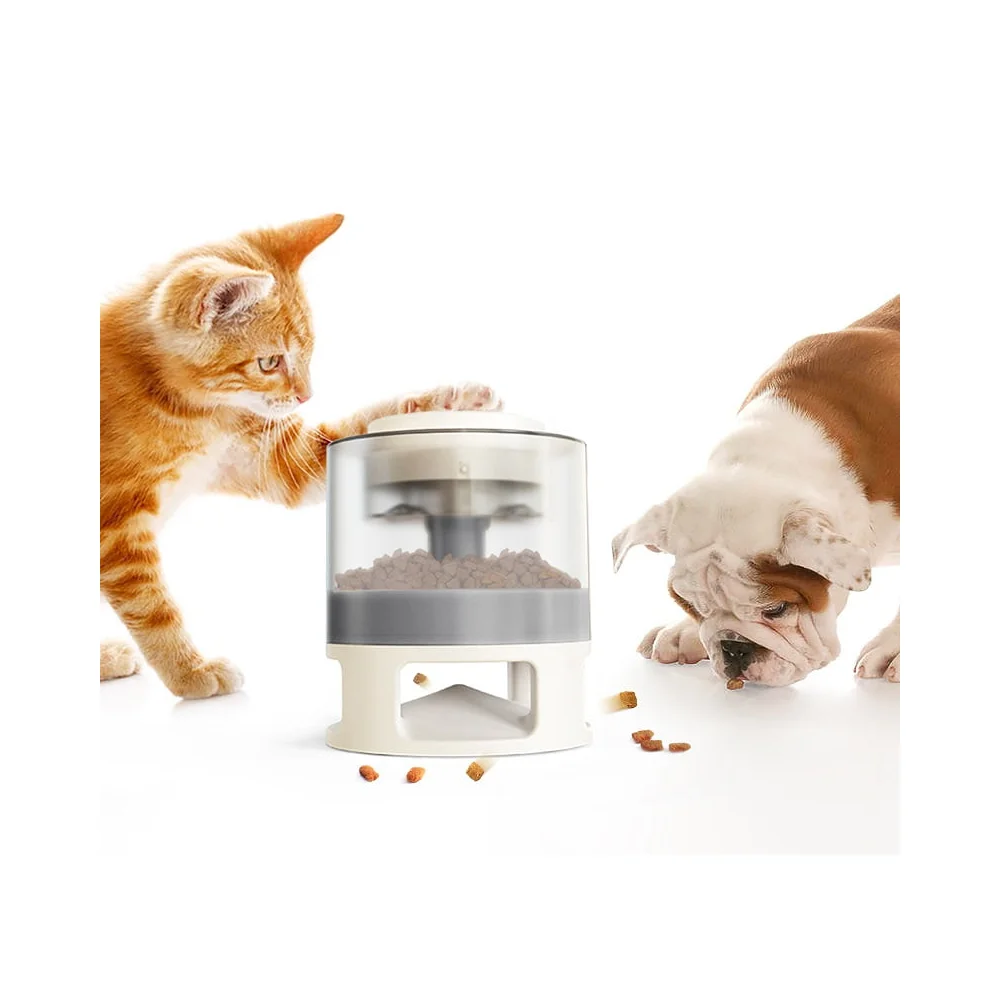 Φωτογραφία προϊόντος: Pet Interest Διαδραστικό Παιχνίδι - Αυτόματη Ταΐστρα Round Pet Fun Feeder (Λευκό)