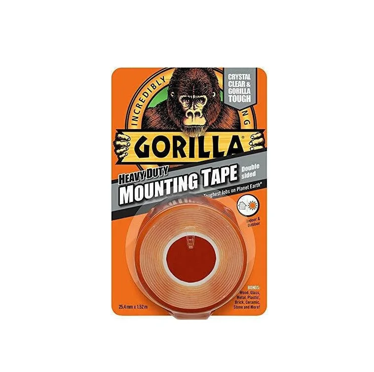 Φωτογραφία προϊόντος: Logo Gorilla Ταινία Διπλής Όψης Mounting Tape 25mm x 1.5m