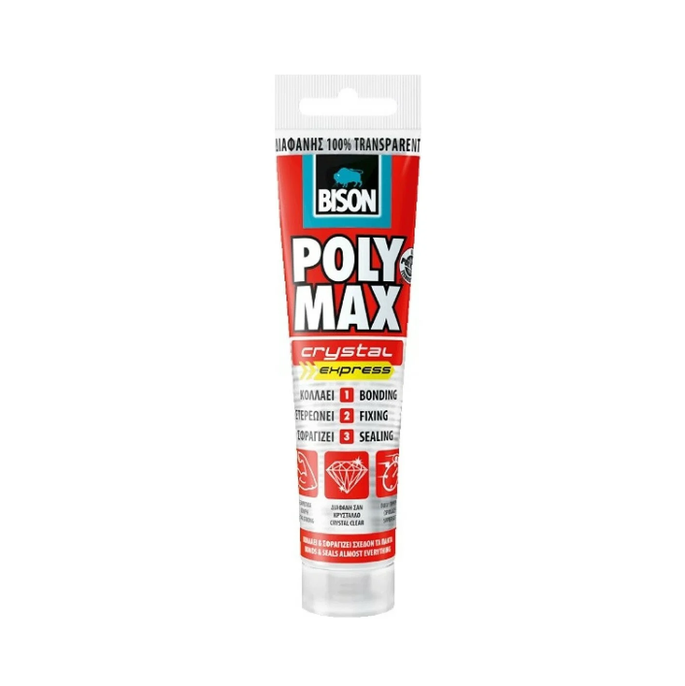 Φωτογραφία προϊόντος: Bison Polymax Crystal Express Διαφανές 115ml