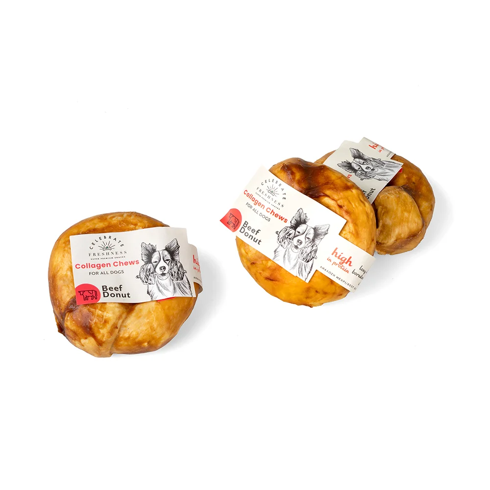 Φωτογραφία προϊόντος: Λιχουδιά Σκύλου Celebrate Freshness Donut με Κολλαγόνο Μοσχάρι 1τμχ