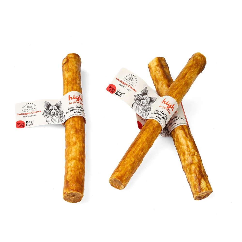 Φωτογραφία προϊόντος: Λιχουδιά Σκύλου Celebrate Freshness με Κολλαγόνο Μοσχάρι 1τμχ 25cm