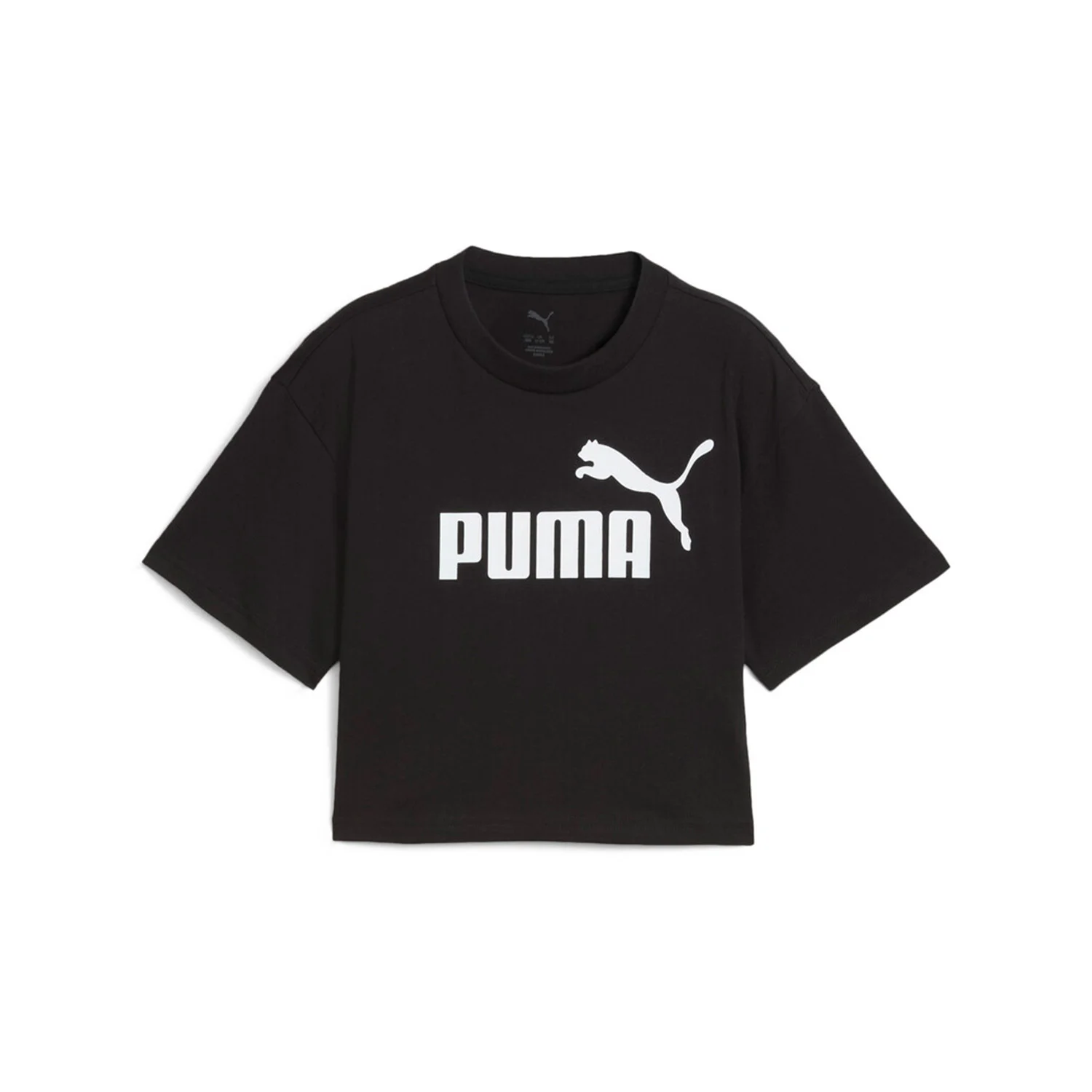 Φωτογραφία προϊόντος: Puma Παιδικό Crop Top Κοντομάνικο Μαύρο 684939-01 ΜΑΥΡΟ