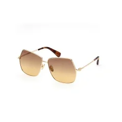 Φωτογραφία προϊόντος: Γυαλιά Ηλίου Max Mara Jewel μεταλλικά χρυσά με καφέ-πορτοκαλί degrade φακούς 0035h 030 61mm