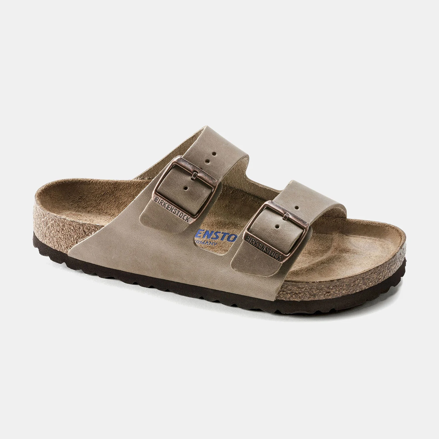 Φωτογραφία προϊόντος: BIRKENSTOCK ARIZONA OILED LEATHER SOFT FOOTBED SANDALS - NARROW FIT ΚΑΦΕ