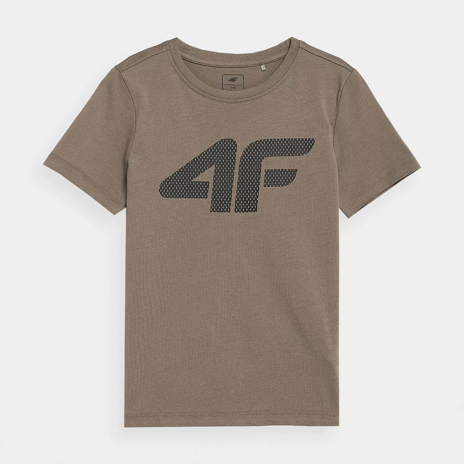 Φωτογραφία προϊόντος: 4F BOYS' LOGO PRINT T-SHIRT ΚΑΦΕ