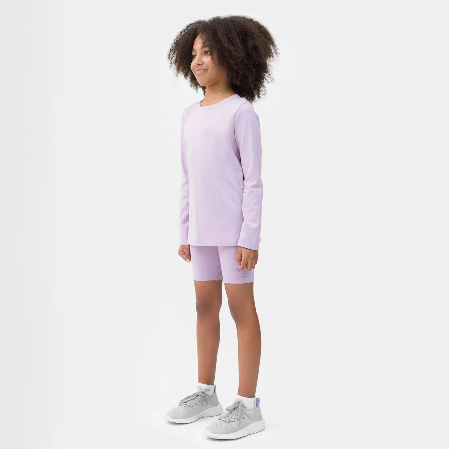 Φωτογραφία προϊόντος: 4F GIRL'S KNITTED BIKER LEGGINGS ΜΩΒ