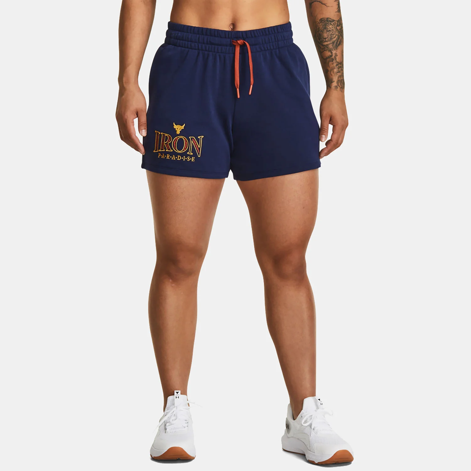 Φωτογραφία προϊόντος: UNDER ARMOUR PROJECT ROCK EVERYDAY TERRY SHORTS ΜΠΛΕ