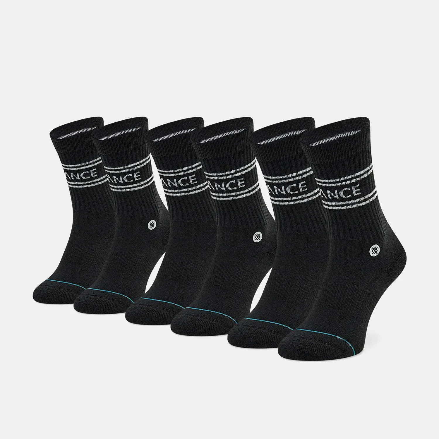 Φωτογραφία προϊόντος: STANCE BASIC 3-PACK CREW SOCKS ΜΑΥΡΟ