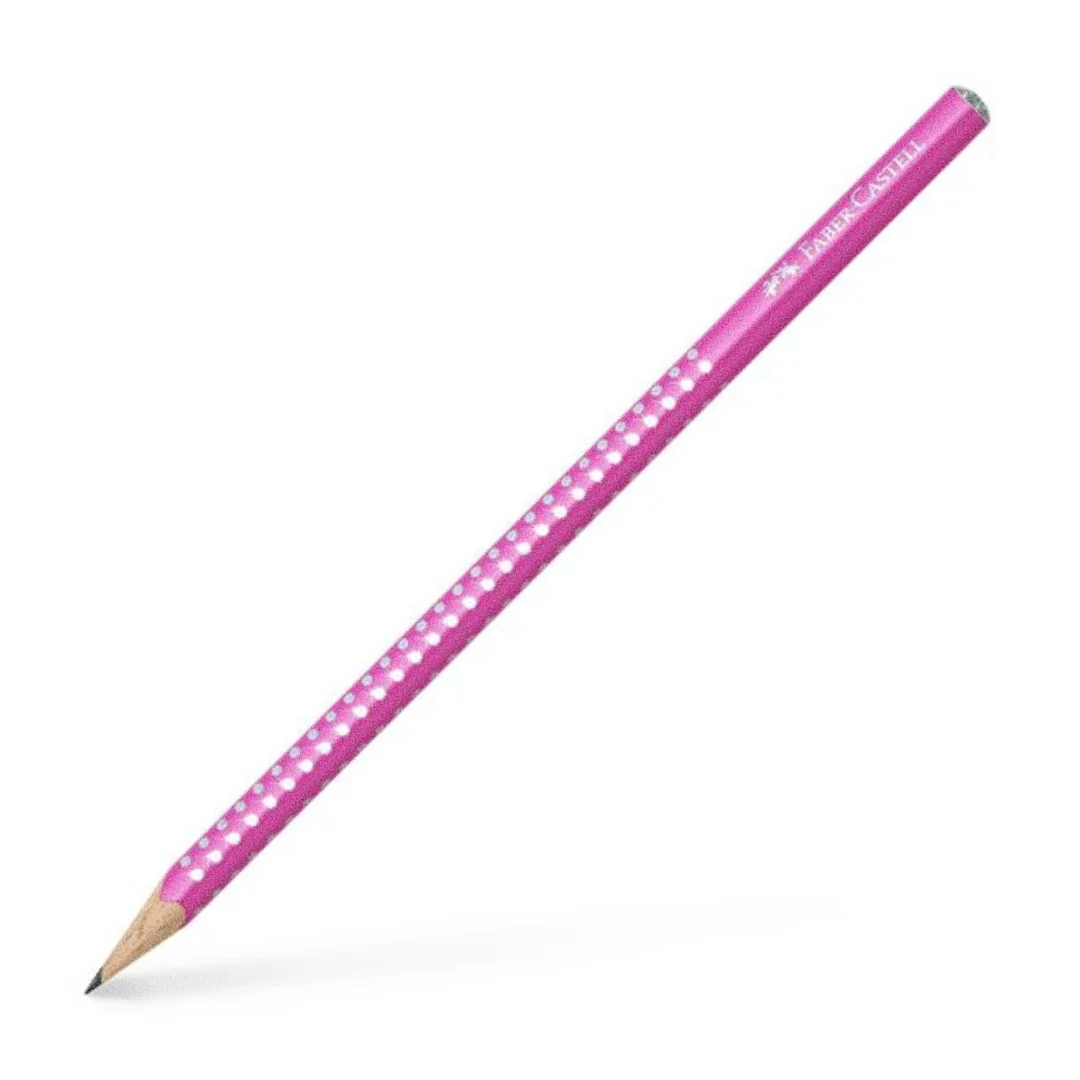 Φωτογραφία προϊόντος: FABER CASTEL Faber-Castell Sparkle Μολύβι B περλέ ροζ