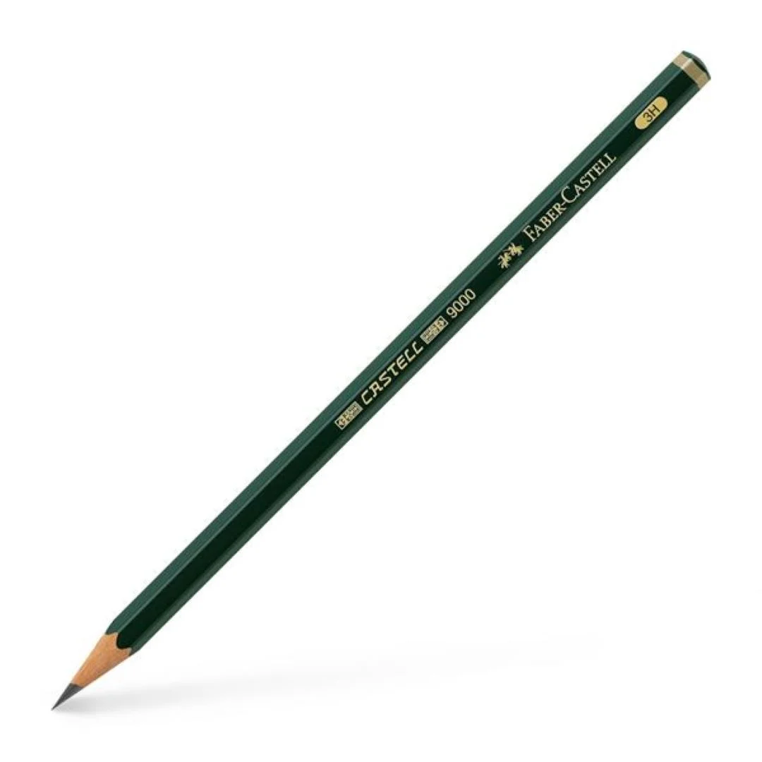 Φωτογραφία προϊόντος: FABER CASTEL Faber-Castell 9000 Μολύβι Σχεδίου 3H