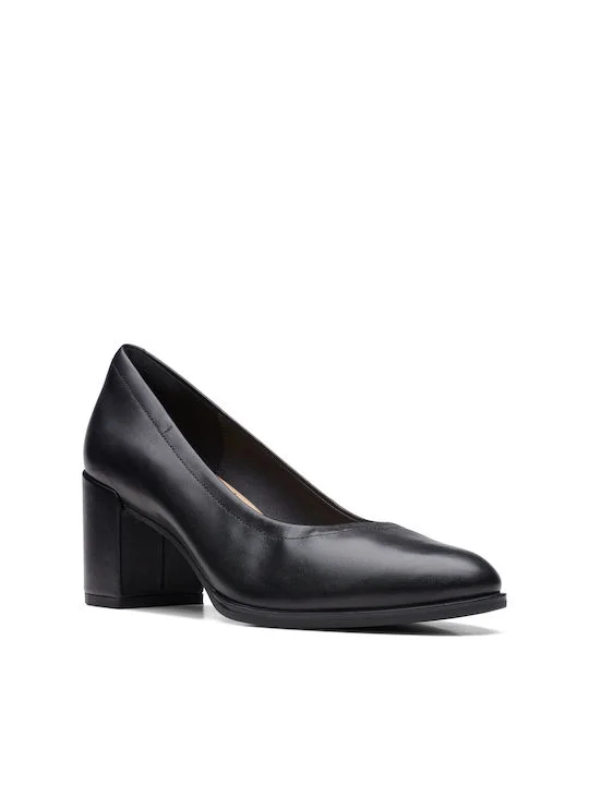 Φωτογραφία προϊόντος: CLARKS FREVA55 COURT 26170964, ΜΑΥΡΟ, Γυναίκα