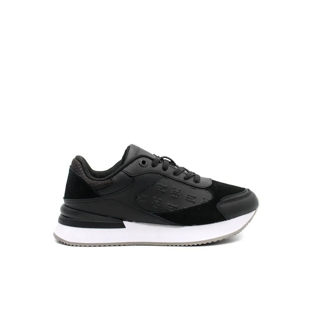 Φωτογραφία προϊόντος: TOMMY HILFIGER TOMMY ELEVATED SNEAKERS FW0FW07452, ΜΑΥΡΟ, Γυναίκα