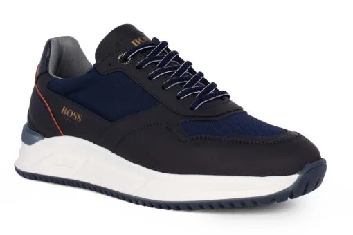 Φωτογραφία προϊόντος: BOSS ΑΝΔΡΙΚΟ SNEAKER Z640 SS24, ΜΠΛΕ-NAVY, Άνδρας