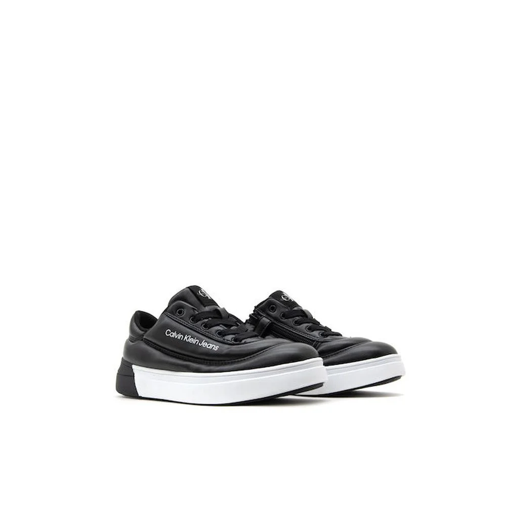 Φωτογραφία προϊόντος: CALVIN KLEIN LOW CUT LACE UP SNEAKER V3A9-80664, ΜΑΥΡΟ/ΛΕΥΚΟ, Γυναίκα