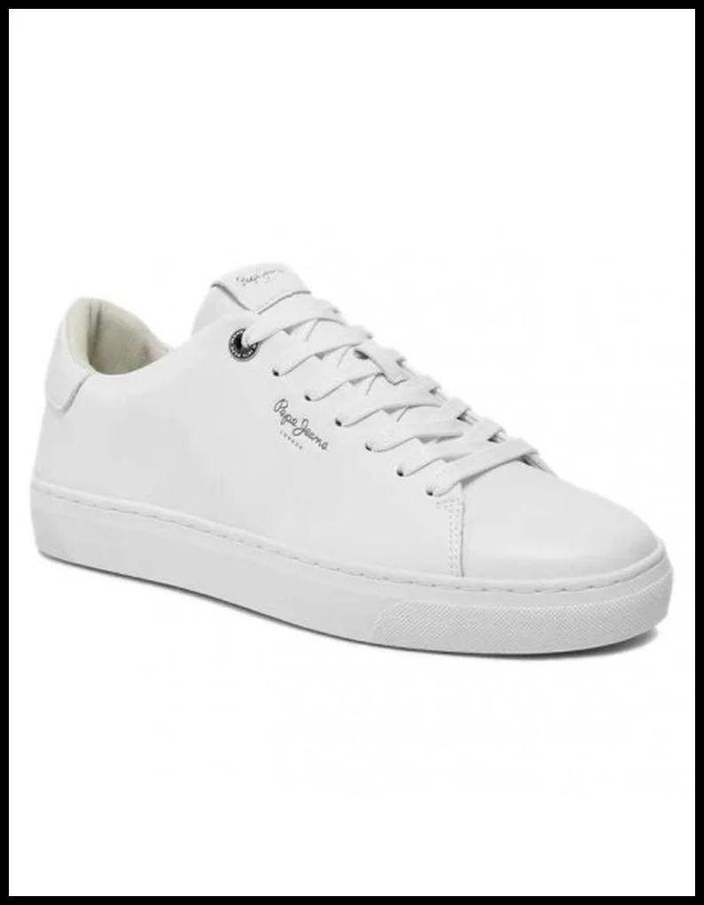Φωτογραφία προϊόντος: PEPE JEANS ΑΝΔΡΙΚΟ SNEAKER CAMDEN BASIC PJ0SHPMS00007 SS24, ΛΕΥΚΟ, Άνδρας