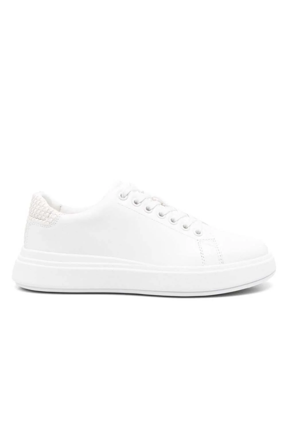 Φωτογραφία προϊόντος: CALVIN KLEIN ΓΥΝΑΙΚΕΙΟ SNEAKER CUPSOLE LACE-UP WOVEN HW0HW02301, ΛΕΥΚΟ, Γυναίκα