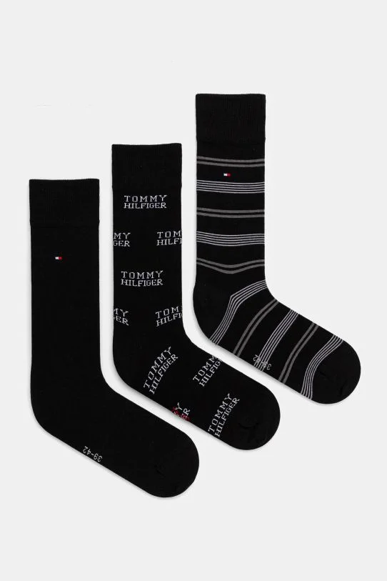 Φωτογραφία προϊόντος: TOMMY HILFIGER ΑΝΔΡΙΚΕΣ SOCK 3P GIFTBOX STRIPE 701229783, ΜΑΥΡΟ, Άνδρας