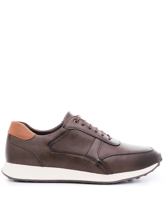 Φωτογραφία προϊόντος: RENATO GARINI ΑΝΔΡΙΚΟ SNEAKER H8760, ΚΑΦΕ, Άνδρας