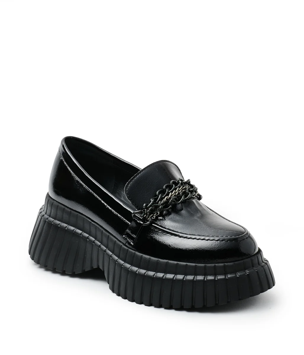 Φωτογραφία προϊόντος: MILLE LUCI ΓΥΝΑΙΚΕΙΑ LOAFERS 24307, ΜΑΥΡΟ, Γυναίκα