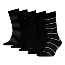 Φωτογραφία προϊόντος: TOMMY HILFIGER ΑΝΔΡΙΚΕΣ SOCK 5P GIFTBOX STRIPE DOT 701229782, ΜΑΥΡΟ, Άνδρας