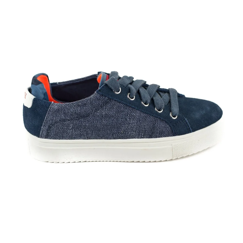 Φωτογραφία προϊόντος: Μπλε σαμουά sneaker Replay JZ 180021T