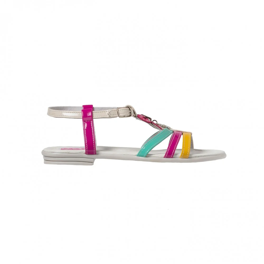 Φωτογραφία προϊόντος: Aby Shoes Δερμάτινο πέδιλο Aby266 λευκό