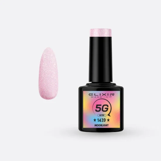 Φωτογραφία προϊόντος: Elixir Makeup Elixir Make-Up Semigel Nail Polish (Moonlight)#1439 8ml
