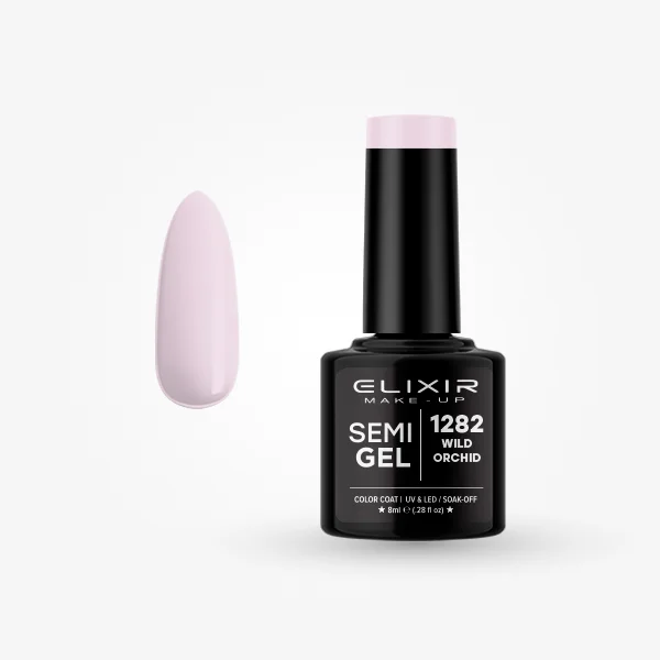 Φωτογραφία προϊόντος: Elixir Makeup Elixir Make-Up Semigel Nail Polish (Wild orchid)#1282 8ml