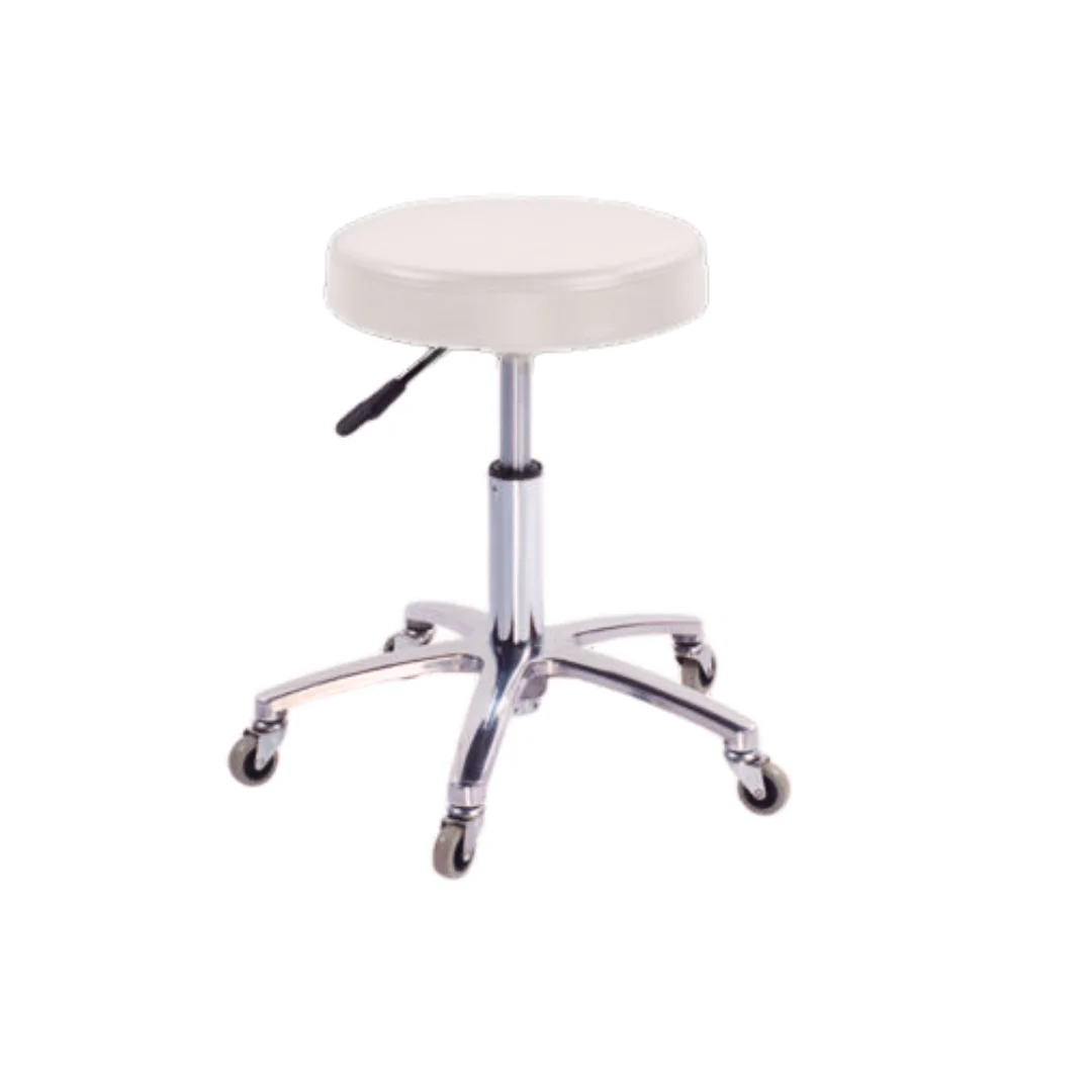 Φωτογραφία προϊόντος: Salon Pro Economy Stool Spot 9260 White by GL (Length: 32,5cm Width:32,5cm Height:53,5cm – 68cm Weight:3kgs)