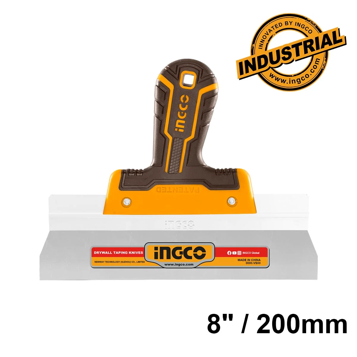 Φωτογραφία προϊόντος: Σπατουλαδόρος INOX 8"/200mm HPUT78200 INGCO INGCO