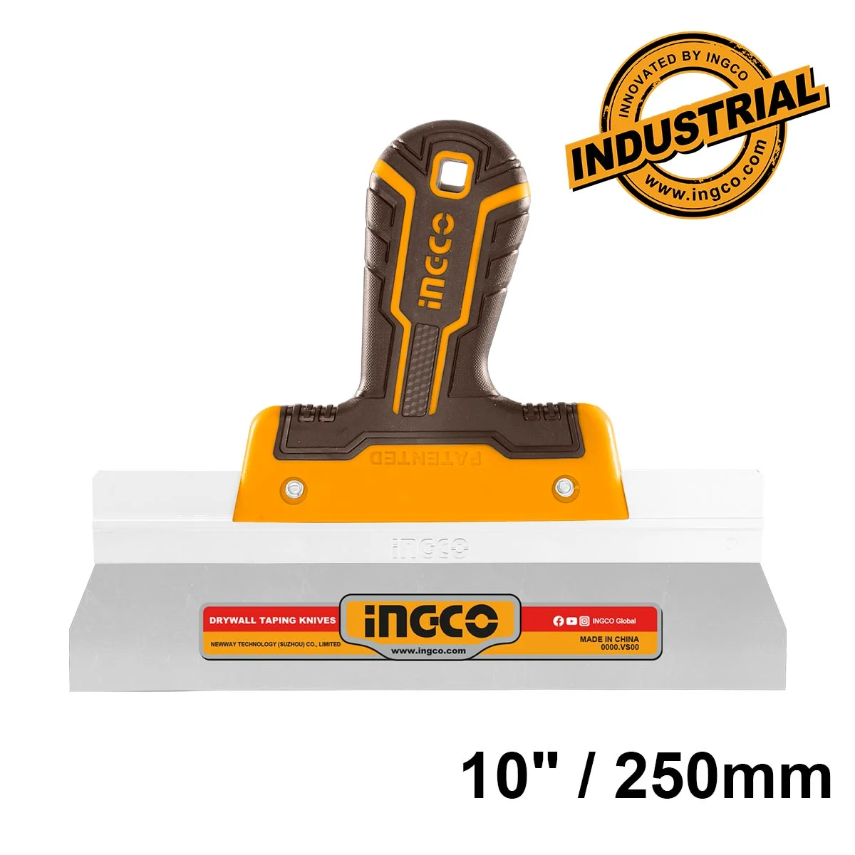 Φωτογραφία προϊόντος: Σπατουλαδόρος INOX 10"/250mm HPUT78250 INGCO INGCO