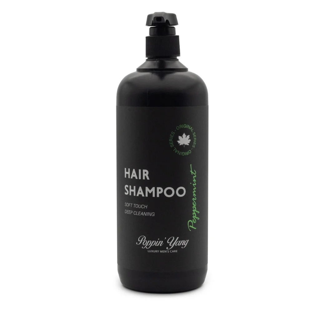 Φωτογραφία προϊόντος: Σαμπουάν Μαλλιών Poppin’ Yang Daily Hair Shampoo “Peppermint” 1000ml