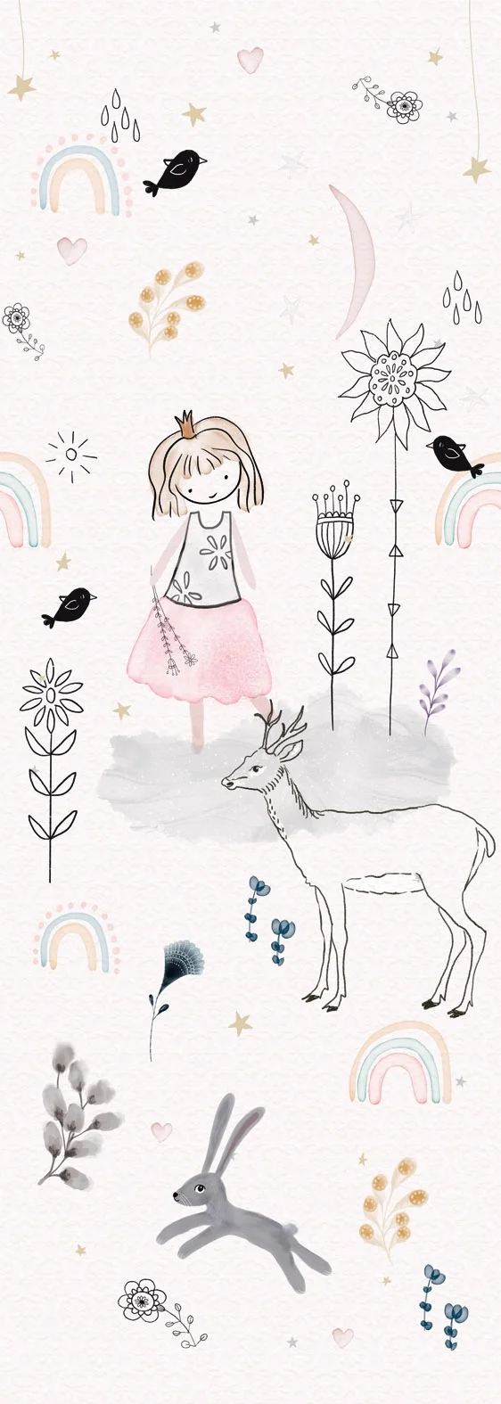 Φωτογραφία προϊόντος: SPITS WALLCOVERIGS Ταπετσαρία BEHANG EXPRESSE SOFIE & JUNAR INK7667-BEH - Digital,NonWoven - 280Μx100Π