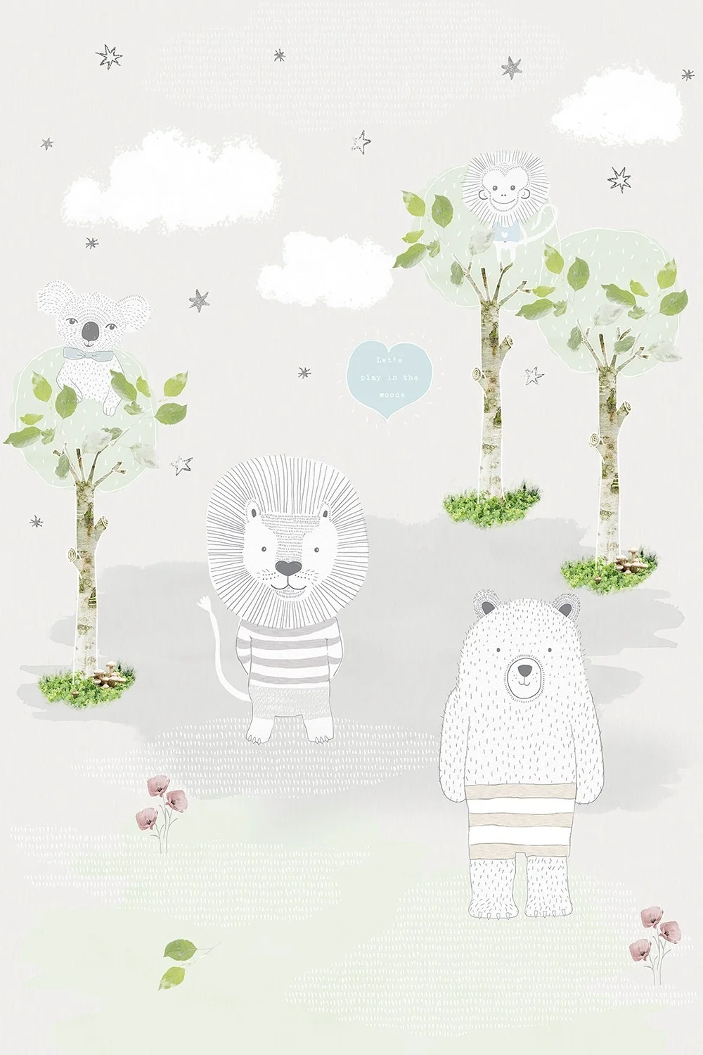 Φωτογραφία προϊόντος: SPITS WALLCOVERIGS Ταπετσαρία BEHANG EXPRESSE KAY & LIV INK7011-BEH - Digital,NonWoven - 300Μx200Π