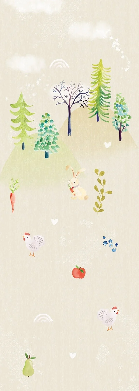 Φωτογραφία προϊόντος: SPITS WALLCOVERIGS Ταπετσαρία BEHANG EXPRESSE KATE & ANTY INK7453-BEH - Digital,NonWoven - 280Μx100Π