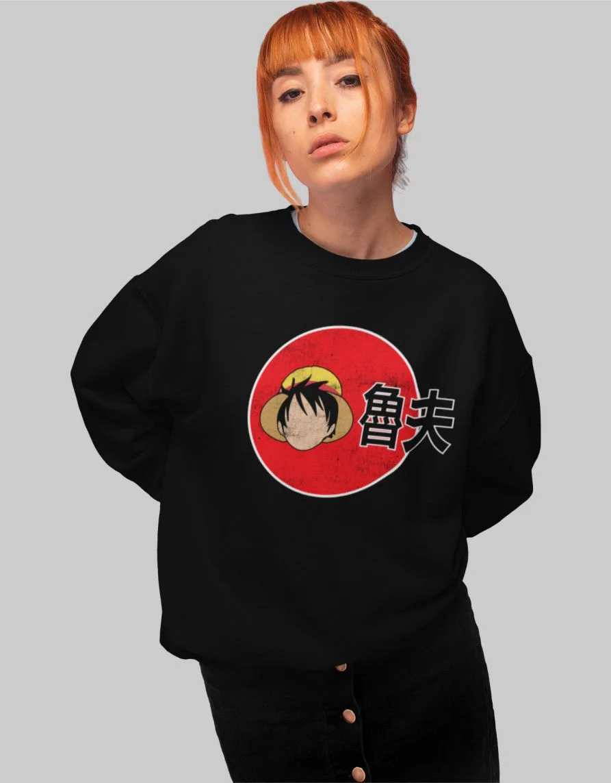 Φωτογραφία προϊόντος: ΤΚΤ One Piece Luffy w Φούτερ