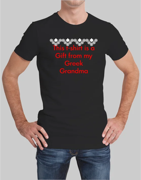 Φωτογραφία προϊόντος: TKT Grandma greek semedaki t-shirt